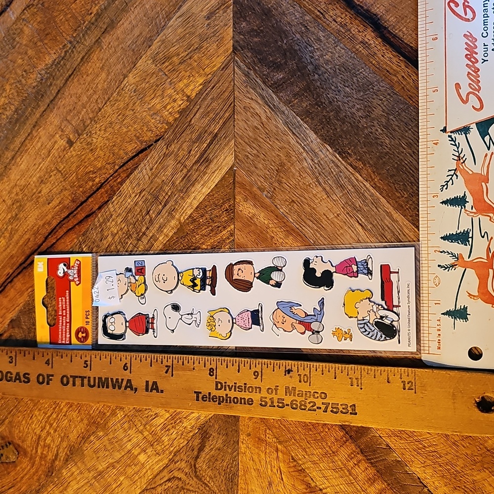 Eksuccess Brands Peanuts Snoopy Stickers